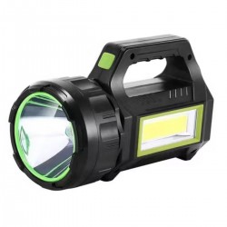 Robinanka  Şarjlı LED El Feneri 10W Taşınabilir Acil Durum Lambası USB Şarjlı & Yan COB Işıklı Robinanka  Şarjlı LED El Feneri 10W Taşınabilir Acil Durum Lambası USB Şarjlı & Yan COB Işıklı
