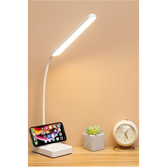 Robinanka® İnce Uzun USBli Dokunmatik 3 Kademeli 360 Derece Özel Göz Korumalı led Lityum Masa Lambası Robinanka® İnce Uzun USBli Dokunmatik 3 Kademeli 360 Derece Özel Göz Korumalı led Lityum Masa Lambası