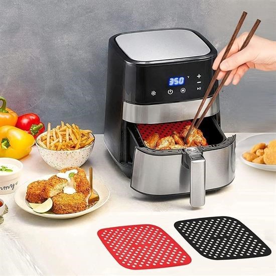 Robinanka® Renkli Isıya Dayanıklı Yıkanılabilir Silikon Fırın Ve Airfryer Kare Pişirme Matı 21,5 Cm Robinanka® Renkli Isıya Dayanıklı Yıkanılabilir Silikon Fırın Ve Airfryer Kare Pişirme Matı 21,5 Cm