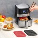 Robinanka® Renkli Isıya Dayanıklı Yıkanılabilir Silikon Fırın Ve Airfryer Kare Pişirme Matı 21,5 Cm Robinanka® Renkli Isıya Dayanıklı Yıkanılabilir Silikon Fırın Ve Airfryer Kare Pişirme Matı 21,5 Cm
