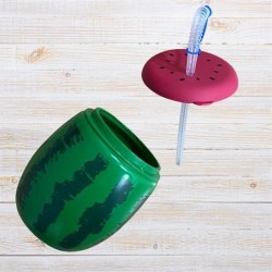 Robinanka Karpuz Model Kendiliğinden Pipetli 900 ml Suluk, Matara Robinanka Karpuz Model Kendiliğinden Pipetli 900 ml Suluk, Matara