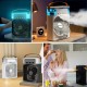 Robinanka Taşınabilir 3 Farklı Mod Ayarlı 7 Farklı Led Işıklı Sulu Soğutmalı Taşınabilir Masaüstü USB Fan Vantilatör Robinanka Taşınabilir 3 Farklı Mod Ayarlı 7 Farklı Led Işıklı Sulu Soğutmalı Taşınabilir Masaüstü USB Fan Vantilatör
