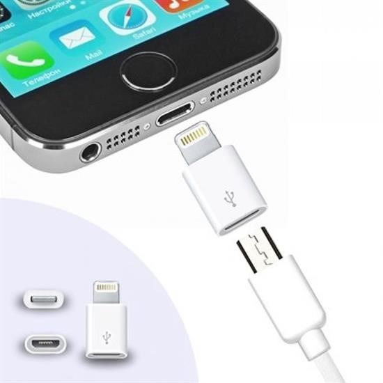 Robinanka® Apple iPhone / iPad Micro Usb Dönüştürücü Adaptör OTG Aparat Robinanka® Apple iPhone / iPad Micro Usb Dönüştürücü Adaptör OTG Aparat