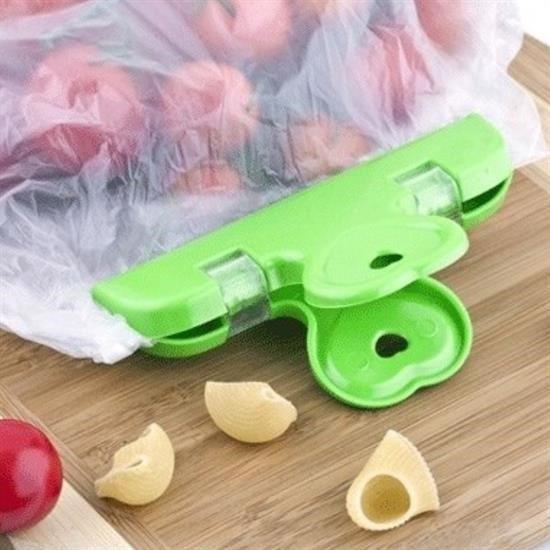 Robinanka® 2li Pratik Torba Paket Ve Poşet Kapatıcı Kilitli Klips Mandal