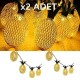 Robinanka® Dekoratif Pilli Pineapple Ananas Pilli Şerit Led Işık (1 Metre) Robinanka® Dekoratif Pilli Pineapple Ananas Pilli Şerit Led Işık (1 Metre)