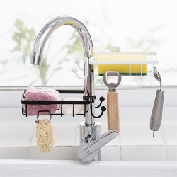 Robinanka Paslanmaz Çelik Mutfak Banyo Musluğuna Sabitlenebilir Sabunluk Robinanka Paslanmaz Çelik Mutfak Banyo Musluğuna Sabitlenebilir Sabunluk