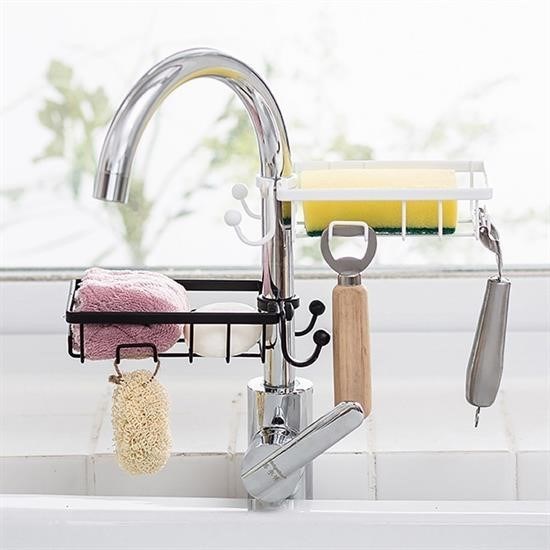 Robinanka® Paslanmaz Çelik Mutfak Banyo Musluğuna Sabitlenebilir Sabunluk Robinanka® Paslanmaz Çelik Mutfak Banyo Musluğuna Sabitlenebilir Sabunluk