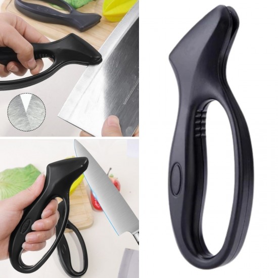 Robinanka® Kolay Tutuş Saplı Paslanmaz Çelik Manuel Bıçak Bileme Aleti Robinanka® Kolay Tutuş Saplı Paslanmaz Çelik Manuel Bıçak Bileme Aleti