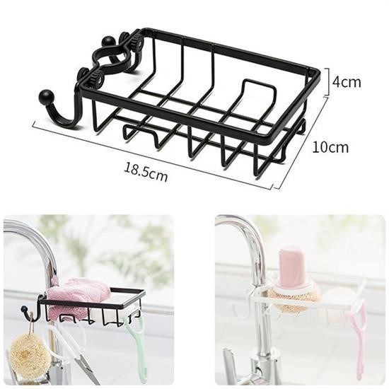 Robinanka® Paslanmaz Çelik Mutfak Banyo Musluğuna Sabitlenebilir Sabunluk Robinanka® Paslanmaz Çelik Mutfak Banyo Musluğuna Sabitlenebilir Sabunluk