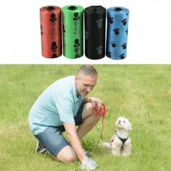 Robinanka 4lü Evcil Hayvanlar Için Pati Desenli Kedi Köpek Kaka Poşeti Torbası Robinanka 4lü Evcil Hayvanlar Için Pati Desenli Kedi Köpek Kaka Poşeti Torbası