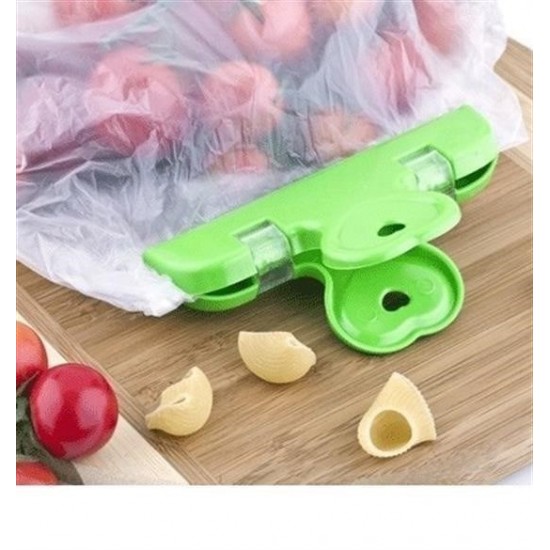 Robinanka® 2li Pratik Torba Paket Ve Poşet Kapatıcı Kilitli Klips Mandal