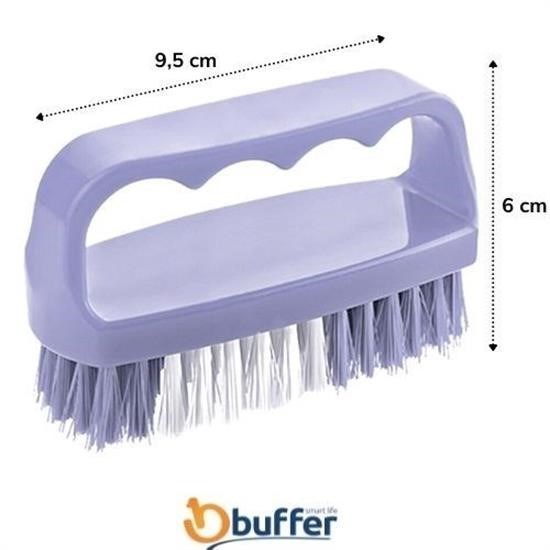 Robinanka® Tutamaçlı Plastik Pratik Tırnak ve Kıyafet Yaka Temizlik Fırçası- TP-113 Robinanka® Tutamaçlı Plastik Pratik Tırnak ve Kıyafet Yaka Temizlik Fırçası- TP-113