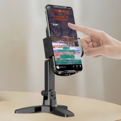Robinanka Masaüstü Telefon Standı 360 Derece Dönebilen Başlıklı Ayaklı Telefon Tripodu Robinanka Masaüstü Telefon Standı 360 Derece Dönebilen Başlıklı Ayaklı Telefon Tripodu