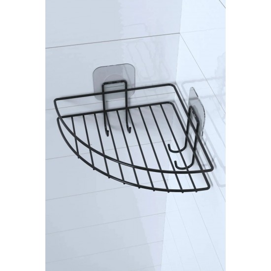Robinanka® Yapışkanlı Banyo Köşeliği Kancalı Köşe Rafı Duş Şampuanlık Duvar Düzenleyici Organizer Raf Robinanka® Yapışkanlı Banyo Köşeliği Kancalı Köşe Rafı Duş Şampuanlık Duvar Düzenleyici Organizer Raf