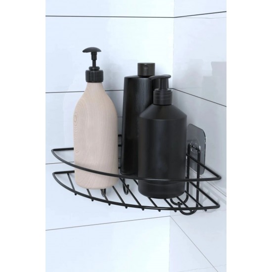 Robinanka® Yapışkanlı Banyo Köşeliği Kancalı Köşe Rafı Duş Şampuanlık Duvar Düzenleyici Organizer Raf Robinanka® Yapışkanlı Banyo Köşeliği Kancalı Köşe Rafı Duş Şampuanlık Duvar Düzenleyici Organizer Raf