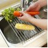 Robinanka Evye Üstü Katlanır Nihale Paslanmaz Çelik Pratik Sebze Meyve Bulaşık Kurutma Süzgeci