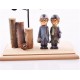 Robinanka® Pilli Işıklı Romantik Çift Tema Büyük Boy Dekoratif Ahşap Biblo Robinanka® Pilli Işıklı Romantik Çift Tema Büyük Boy Dekoratif Ahşap Biblo