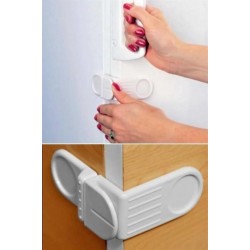 Robinanka Bebek Çocuk Güvenlik Çekmece ve Dolap İçin Kendiliğinde Yapışkanlı Vidasız Köşe Kapak Kilidi Robinanka Bebek Çocuk Güvenlik Çekmece ve Dolap İçin Kendiliğinde Yapışkanlı Vidasız Köşe Kapak Kilidi