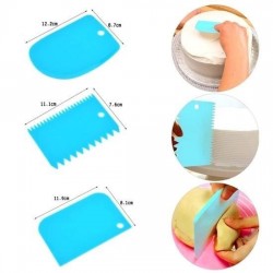 Robinanka Pasta Hamur Şekillendirici Spatula Kesici Kazıyıcı Dekoratör Set Robinanka Pasta Hamur Şekillendirici Spatula Kesici Kazıyıcı Dekoratör Set