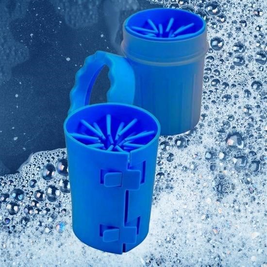 Robinanka® Silikon Jel Fırçalı Kedi Köpek Pati Ayak Temizleme Kovası Büyük Robinanka® Silikon Jel Fırçalı Kedi Köpek Pati Ayak Temizleme Kovası Büyük