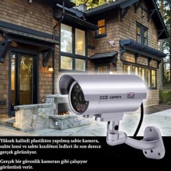 Robinanka %100 Gerçekçi İç ve Dış Mekan İçin Sahte Güvenlik Kamerası Robinanka %100 Gerçekçi İç ve Dış Mekan İçin Sahte Güvenlik Kamerası