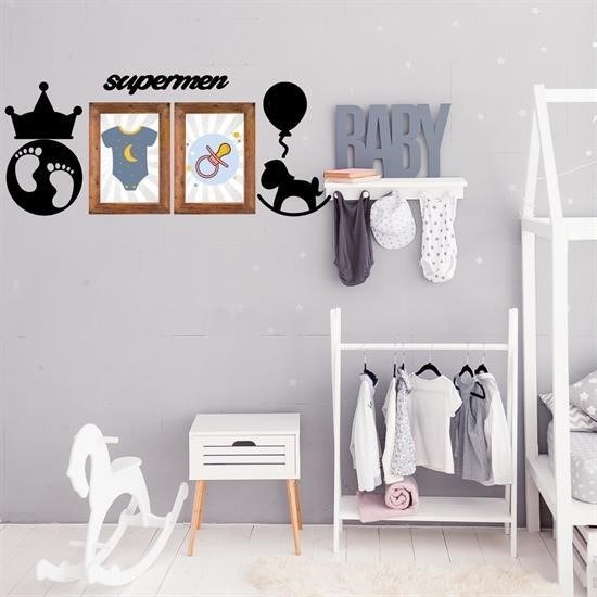 Robinanka® DECO103 Supermen Dekoratif Duvar Süsü Tablo Aksesuar Ahşap Tasarım Hediye Pano Sticker Seti Robinanka® DECO103 Supermen Dekoratif Duvar Süsü Tablo Aksesuar Ahşap Tasarım Hediye Pano Sticker Seti