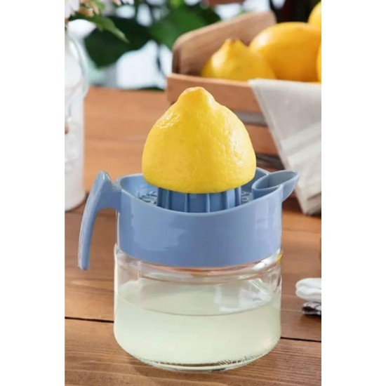Robinanka® 300ml Cam Hazneli Pratik Limon Narenciye Sıkacağı KC-405 Robinanka® 300ml Cam Hazneli Pratik Limon Narenciye Sıkacağı KC-405