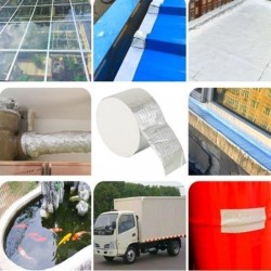 Robinanka 2 Mt Yüksek Sıcaklık Dayanan Su Geçirmez Çatı  Duvar Çatlak Onarıcı Yapışkan Bant Folyo 5 Cm Robinanka 2 Mt Yüksek Sıcaklık Dayanan Su Geçirmez Çatı  Duvar Çatlak Onarıcı Yapışkan Bant Folyo 5 Cm