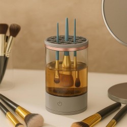 Robinanka USB Şarjlı Makyaj Fırçası Temizleyici Aparat Hızlı Kurutmalı, Çok Yönlü Fırça Temizleyici Robinanka USB Şarjlı Makyaj Fırçası Temizleyici Aparat Hızlı Kurutmalı, Çok Yönlü Fırça Temizleyici