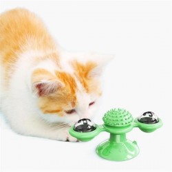 Robinanka Pet Malzemeleri Vantuzlu Fırıldak Toplu Dönen Şeffaf Depo Tasarım İnteraktif Kedi Oyuncağı Robinanka Pet Malzemeleri Vantuzlu Fırıldak Toplu Dönen Şeffaf Depo Tasarım İnteraktif Kedi Oyuncağı