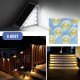 Robinanka® 8 Adet Üçgen Güneş Enerjisi ile Şarj Olan Dış Mekan Solar Basamak Köşe Lambası Robinanka® 8 Adet Üçgen Güneş Enerjisi ile Şarj Olan Dış Mekan Solar Basamak Köşe Lambası