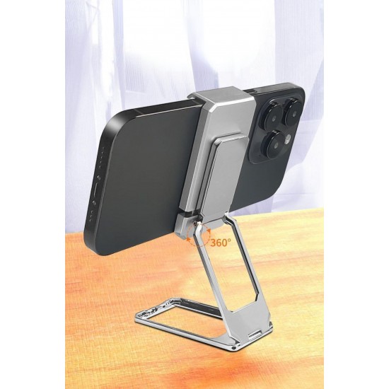 Robinanka® 360 derece Dönen Tüm Telefon Tipleri İle Uyumlu Metal Telefon Standı Braket Robinanka® 360 derece Dönen Tüm Telefon Tipleri İle Uyumlu Metal Telefon Standı Braket