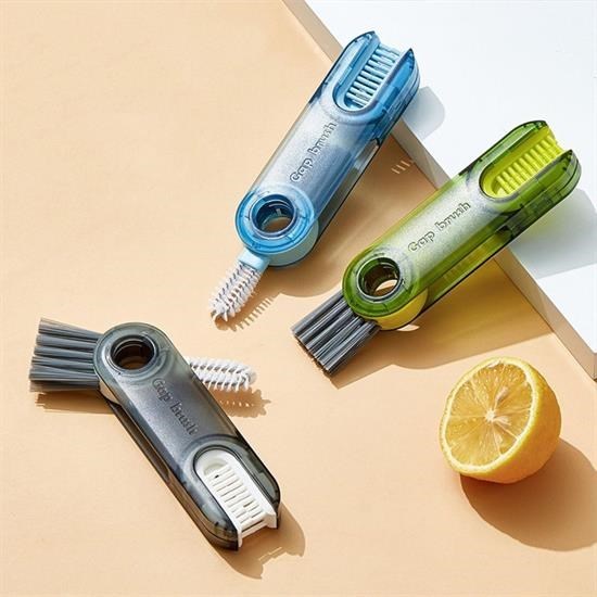 Robinanka® 3 Fonksiyonlu Pratik Şişe Temizleme Fırçası Mutfak Banyo Araç İçin Çok Amaçlı Fırça Robinanka® 3 Fonksiyonlu Pratik Şişe Temizleme Fırçası Mutfak Banyo Araç İçin Çok Amaçlı Fırça