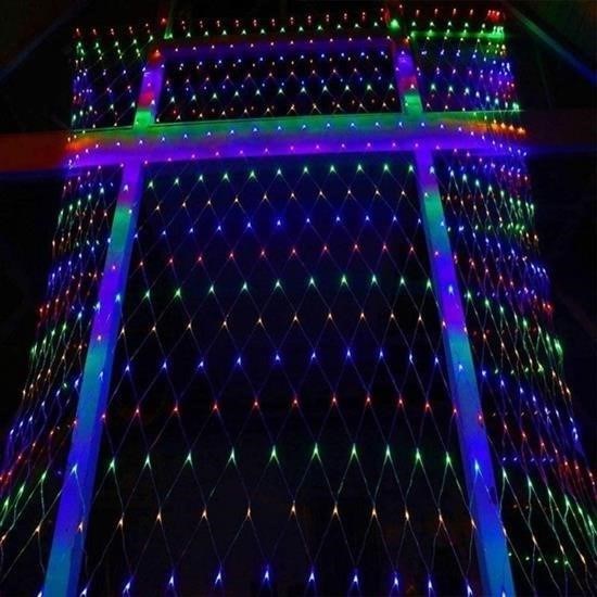 Robinanka 1x2 Metre Dekoratif File Ağ Perde 192 LED 8 Animasyonlu Farklı Işık Modu RGB Fişli Robinanka 1x2 Metre Dekoratif File Ağ Perde 192 LED 8 Animasyonlu Farklı Işık Modu RGB Fişli