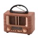 Robinanka Küçük Mini Boy Retro Ahşap Tasarım Bluetooth Hoparlörlü Radyo – FM/AM Destekli, Şarjlı ve Taşınabilir Radyo NS-8108 Robinanka Küçük Mini Boy Retro Ahşap Tasarım Bluetooth Hoparlörlü Radyo – FM/AM Destekli, Şarjlı ve Taşınabilir Radyo NS-8108