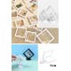 Robinanka® 11x11cm Standlı 3D Takı Ziynet Hatıra Koleksiyon Saklama Kutusu Şeffaf Film Çerçevesi Robinanka® 11x11cm Standlı 3D Takı Ziynet Hatıra Koleksiyon Saklama Kutusu Şeffaf Film Çerçevesi