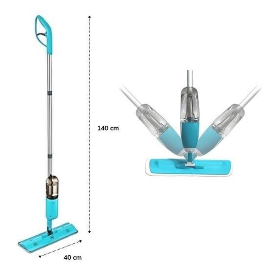 Robinanka® Döner Başlıklı Spreyli Mop Parke Ahşap Fayans Temizleyici Su Hazneli Sihirli Paspas Robinanka® Döner Başlıklı Spreyli Mop Parke Ahşap Fayans Temizleyici Su Hazneli Sihirli Paspas