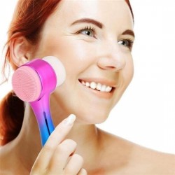 Robinanka Çift İşlevli Renkli Cilt Yüz Temizleme Fırçası Peeling Masaj Etkili Gözenek Temizleyici Alet Robinanka Çift İşlevli Renkli Cilt Yüz Temizleme Fırçası Peeling Masaj Etkili Gözenek Temizleyici Alet