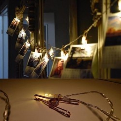 Robinanka Bakır Renkli Led Işıklı Fotoğraf Asma Işık Süsleme Mandalları Robinanka Bakır Renkli Led Işıklı Fotoğraf Asma Işık Süsleme Mandalları