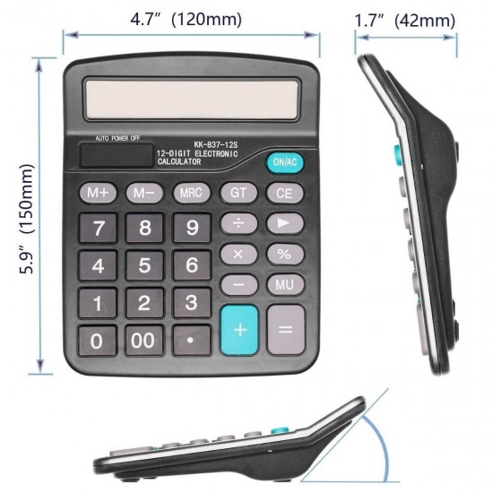 Robinanka® Standart Fonksiyonlu 12 Haneli Geniş LCD Ekran,Pill Masaüstü Hesap Makinesi Robinanka® Standart Fonksiyonlu 12 Haneli Geniş LCD Ekran,Pill Masaüstü Hesap Makinesi
