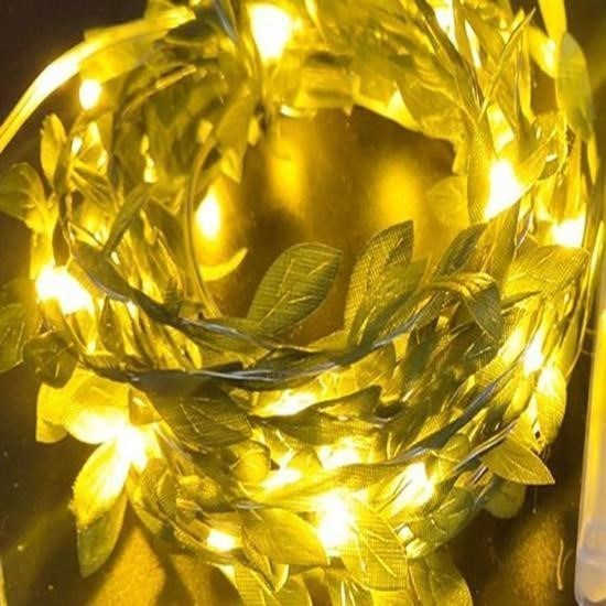 Robinanka® Yapraklı Dekorlu3 Metre Peri Led Pilli Işık Yılbaşı Aydınlatma Robinanka® Yapraklı Dekorlu3 Metre Peri Led Pilli Işık Yılbaşı Aydınlatma