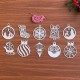 Robinanka® 10 Parça Kırmızı Beyaz İpli Karışık Model Ahşap Yılbaşı Ağaç Süsü Robinanka® 10 Parça Kırmızı Beyaz İpli Karışık Model Ahşap Yılbaşı Ağaç Süsü