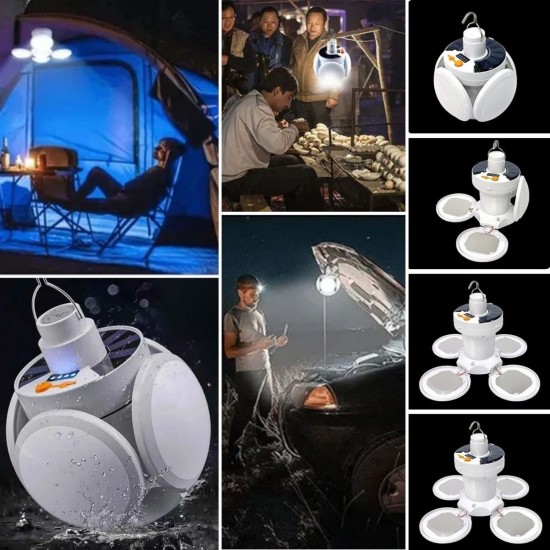Robinanka® 5 Led'li 3 Farklı Işık Modlu Açılıp Kapanabilir Led Kanatlı Güneş Enerjili Solar Aydınlatma Asılabilir Kamp Feneri Robinanka® 5 Led'li 3 Farklı Işık Modlu Açılıp Kapanabilir Led Kanatlı Güneş Enerjili Solar Aydınlatma Asılabilir Kamp Feneri