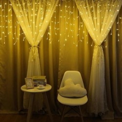Robinanka 8 Fonksiyonlu 16 Saçaklı Perde Led 3 x 1 (Günışığı) Robinanka 8 Fonksiyonlu 16 Saçaklı Perde Led 3 x 1 (Günışığı)