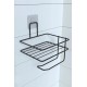 Robinanka® Kendiliğinden Yapışkanlı Tuvalet Kağıdı Tutacağı ve Yedek Raf - Siyah Modern Metal Tasarım Robinanka® Kendiliğinden Yapışkanlı Tuvalet Kağıdı Tutacağı ve Yedek Raf - Siyah Modern Metal Tasarım