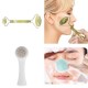 Robinanka® 2li Set Çift Taraflı Cilt Temizleme Fırçası ve Yeşim Taşı Çift Taraflı Cilt Masaj Aleti Robinanka® 2li Set Çift Taraflı Cilt Temizleme Fırçası ve Yeşim Taşı Çift Taraflı Cilt Masaj Aleti
