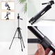 Robinanka® Telefon ve Fotoğraf Makinası Takılabilen Bluetooth Kumandalı 146 cm Tripod