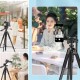Robinanka® Telefon ve Fotoğraf Makinası Takılabilen Bluetooth Kumandalı 146 cm Tripod