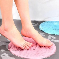 Robinanka Silikon Fırçalı Banyo Masaj Matı ve  Ayaklar için Topuk Masaj Paspası Robinanka Silikon Fırçalı Banyo Masaj Matı ve  Ayaklar için Topuk Masaj Paspası