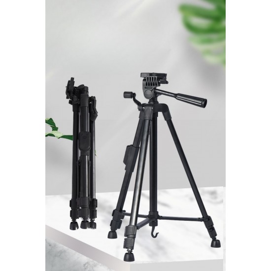 Robinanka® Telefon ve Fotoğraf Makinası Takılabilen Bluetooth Kumandalı 146 cm Tripod